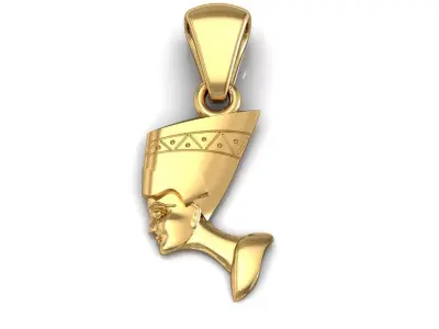 Nefertiti pendant  Free 3D print model