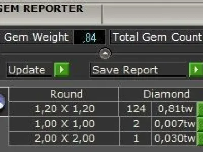 Custom Diamond Name Pendant EMILY 3D print model