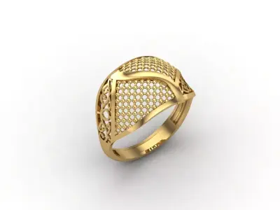 Plain Ring Women Ready STL 3DM Models Womens Rings 3D models 3D print model 29