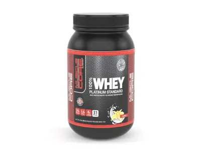 Protein Powder 3D model