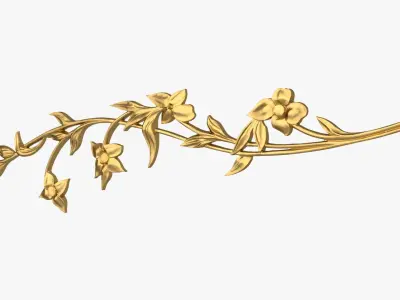 Classic decor ornament 235 3D model