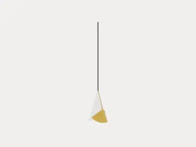 Cornet Lamp Low-poly 3D model