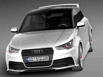 Audi A1 Quattro 2013 3D model