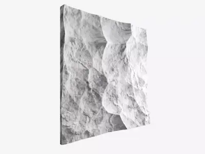 185-RockPanel rock wall art 3D model