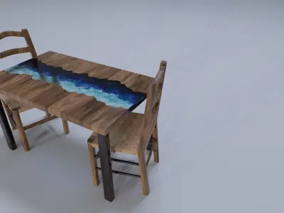 Tavolo Ocean View 3D model