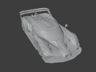 Vehicle Collection Perks pubg Low-poly 3D model