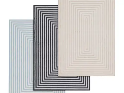 Rug Set 1983 3D model