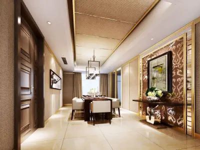 Food Room Desing 3D model