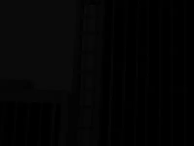 car with fruit hut and builds animation 3D model