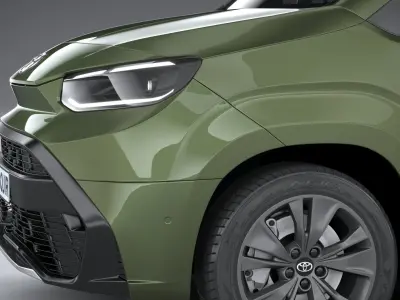 Toyota ProAce City Verso 2025 3D model