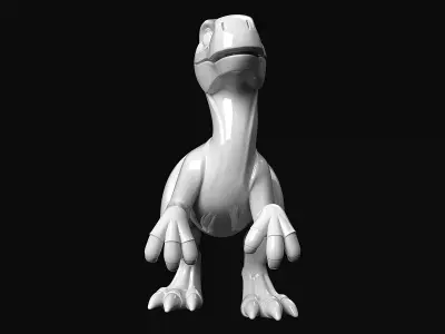 Velociraptor 3D print model