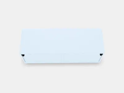 BESTA Shelf unit with doors 20 Low-poly 3D model