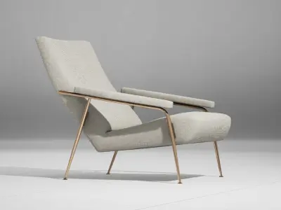 MolteniC D-153-1 Chair Low-poly 3D model