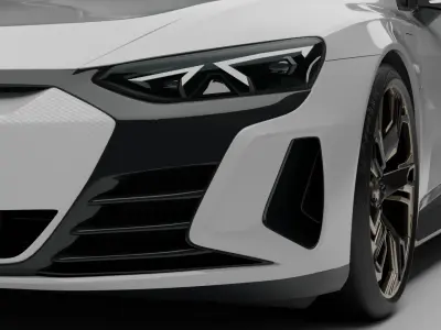 Audi E-Tron GT 3D model