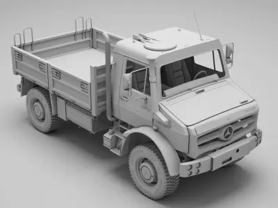 Mercedes - Benz Unimog U4023 - U5023 3D model
