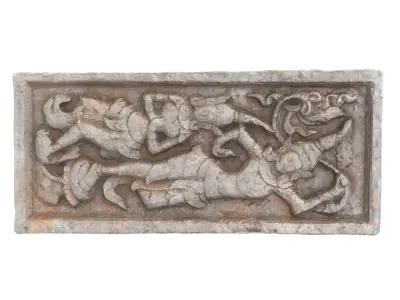 Wall Decoration Low-poly 3D model