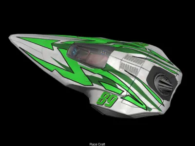 Flying Cars 3D Model Pack