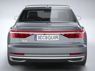 Audi A8 2022 3D model