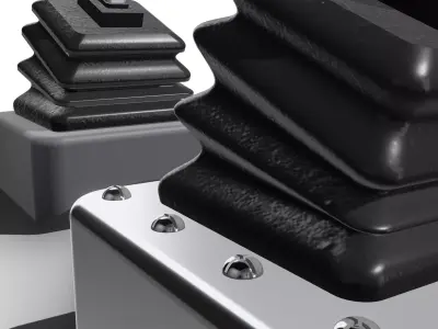 Hurst Shifters x2 styles with boots 3D print model