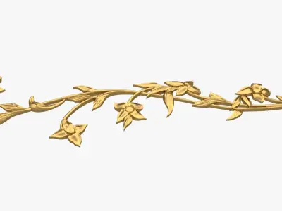 Classic decor ornament 235 3D model