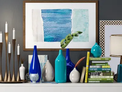 Decorative set-02 3D model