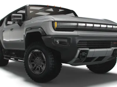 Hummer EV GMC SUV 2024 3D model