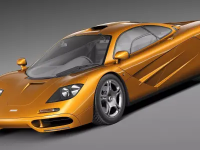 McLaren F1 1994-1998 3D model