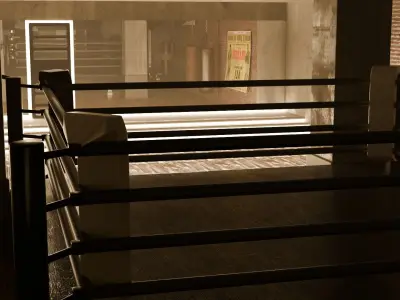 Boxing club 3D model