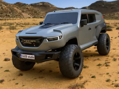 Rezvani Tank 3D model