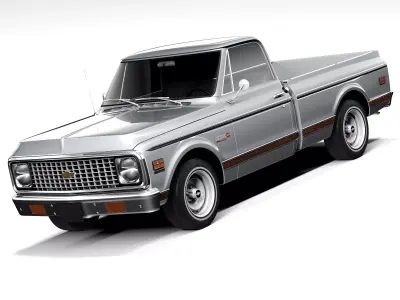 Chevrolet C10 Cheyenne 1972 3D model