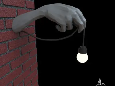 Hand Holder 3D print model