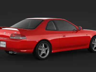 Honda Prelude 3D model