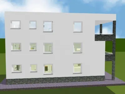 House 22 3D print model