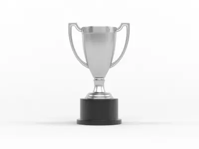 Trophy Cup Collection 3D model purchase