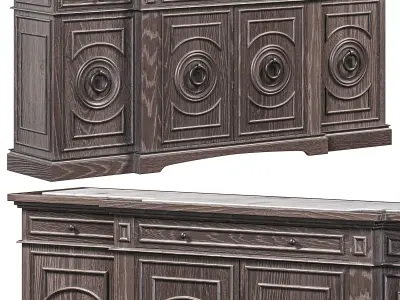 EMPEROR SIDEBOARD by Bakerfurniture 3D model