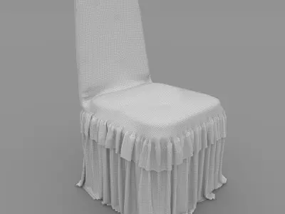 Banquet Chair 32 3D model