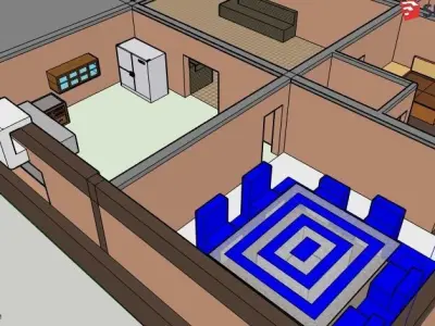 Nesby Villa 3D model