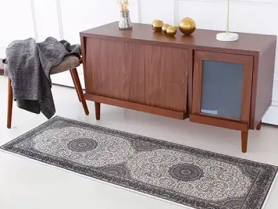 Persian floor mat 3D model