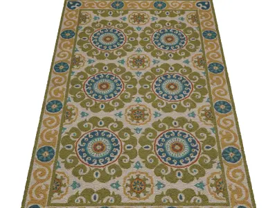 Rug Set 1218 3D model