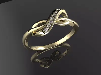 Ring 3D printable model 3D print model purchase