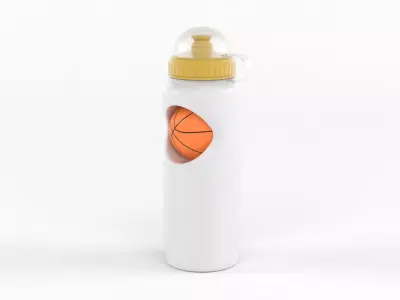 Water Bottle 3D model 9
