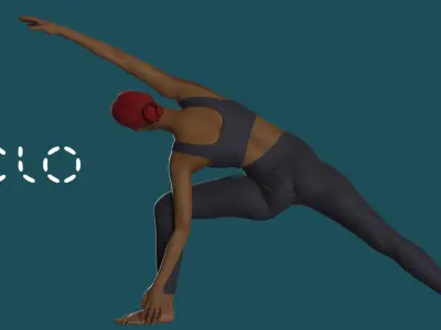 sports suit 3D model