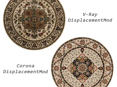 Rugs No 738 Low-poly 3D model