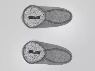  Bedroom slippers 3D model