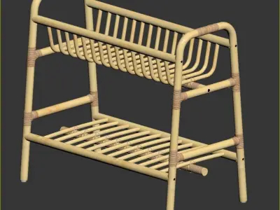 BUSKBO Plant Stand  3D model
