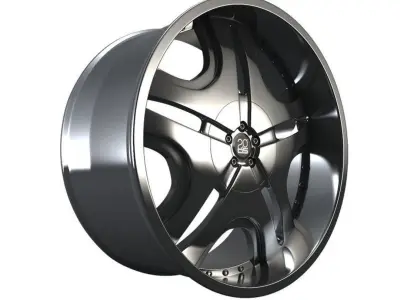 Wheels pack 3D model