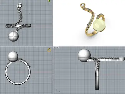 Anillo Esperanza 3D print model