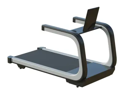 Treadmill Low-poly 3D model buy