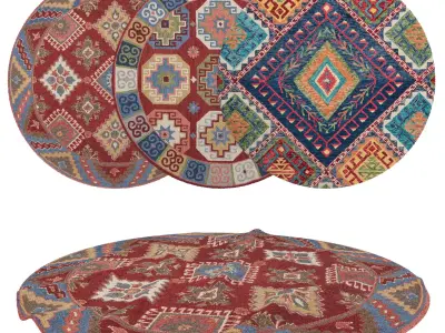 Rugs No 198 Low-poly 3D model
