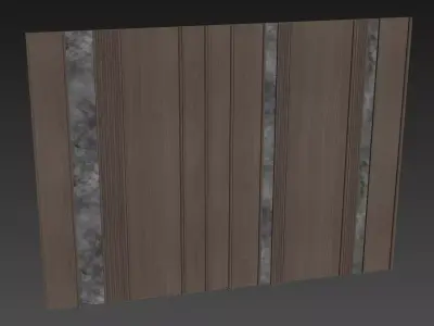  Decorative V69 Wall Panels 3D model